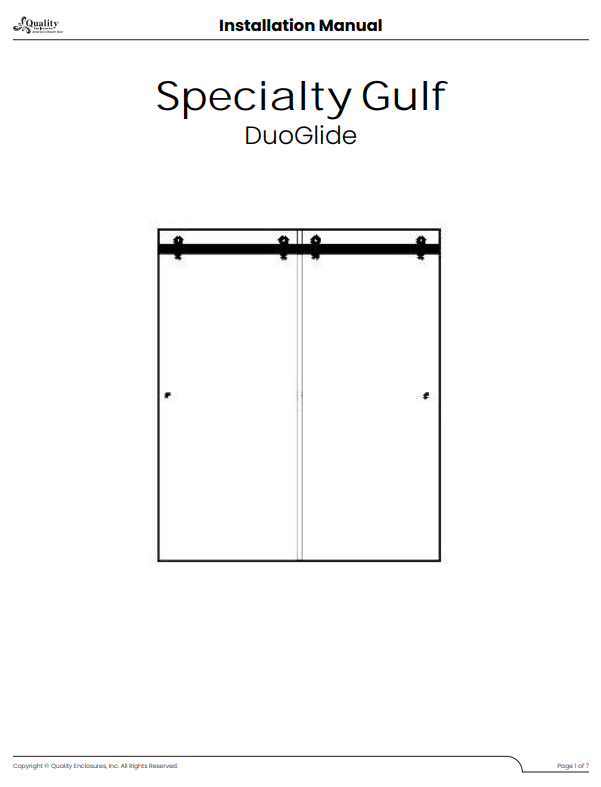 Gulf Specialty Series - DuoGlide Slider