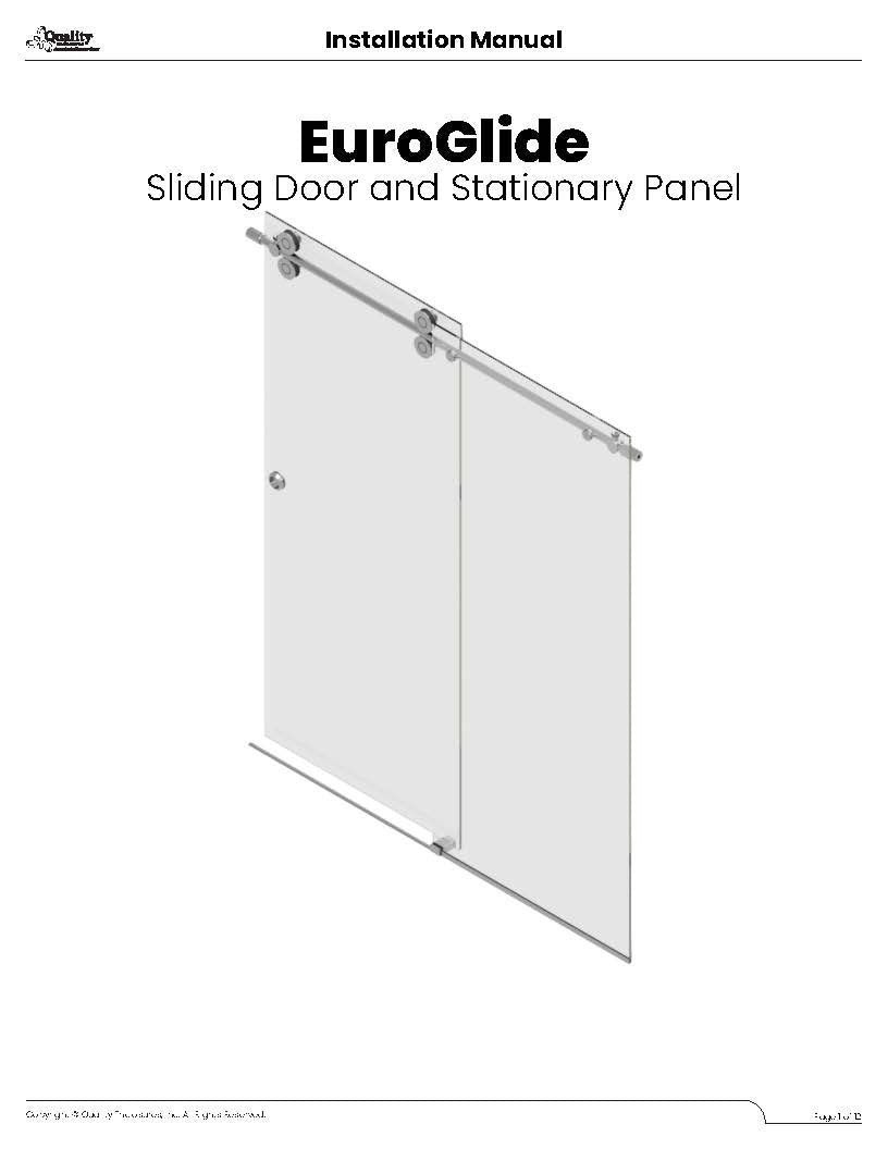Gulf Specialty Series - EuroGlide Installation Guide